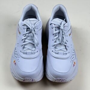 Hoka Kids Light Blue Sneakers with Colorful Accents